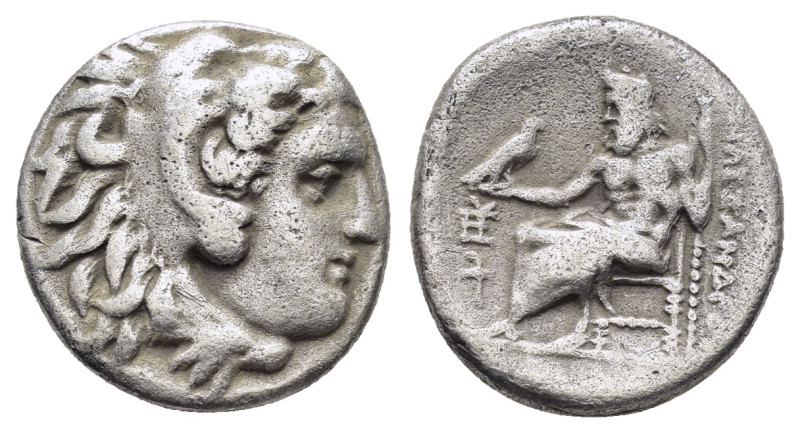 KINGS of MACEDON. Alexander III The Great.(336-323 BC).Sardes.Drachm. 

Conditio...