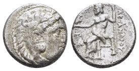 KINGS of MACEDON.Alexander III.(336-323 BC).Sardes.Drachm.

Condition : Good very fine.

Weight : 4.16 gr
Diameter : 16 mm