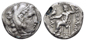 KINGS of MACEDON. Alexander III The Great.(336-323 BC). Drachm.

Condition : Good very fine.

Weight : 3.32 gr
Diameter : 17 mm