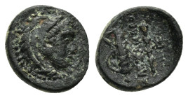 KINGS of MACEDON.Alexander III.The Great.(336-323 BC).Macedonian mint.Ae.

Condition : Good very fine.

Weight : 1.79 gr
Diameter : 11 mm