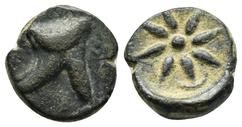 PONTOS.Uncertain.Time of Mithradates VI.(Circa 130-100 BC). Ae.

Condition : Goo...