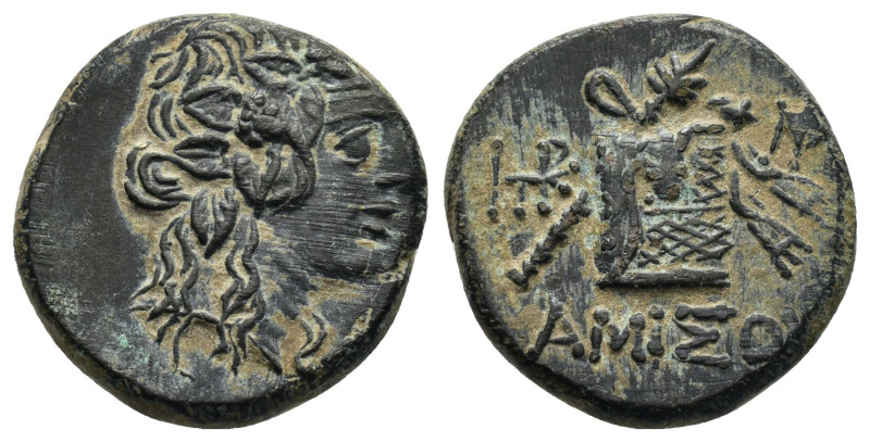 PONTOS. Amisos.Time of Mithradates VI Eupator.(Circa 105-90 or 90-85 BC). Ae.

C...