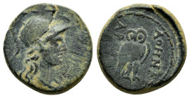 MYSIA.Pergamon.(Circa 133-27 BC).Ae.

Condition : Good very fine.

Weight : 8.02 gr
Diameter : 19 mm