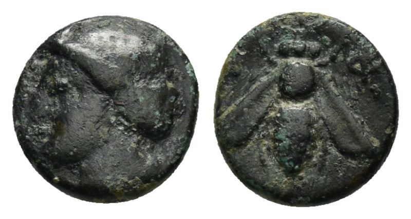 IONIA.Ephesos.(Circa 375-325 BC).Ae.

Condition : Good very fine.

Weight : 1.20...