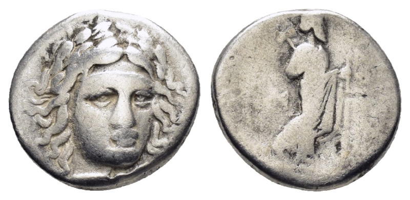 SATRAPS of CARIA. Maussollos (377/6-353/2). Drachm.

Condition : Good very fine....