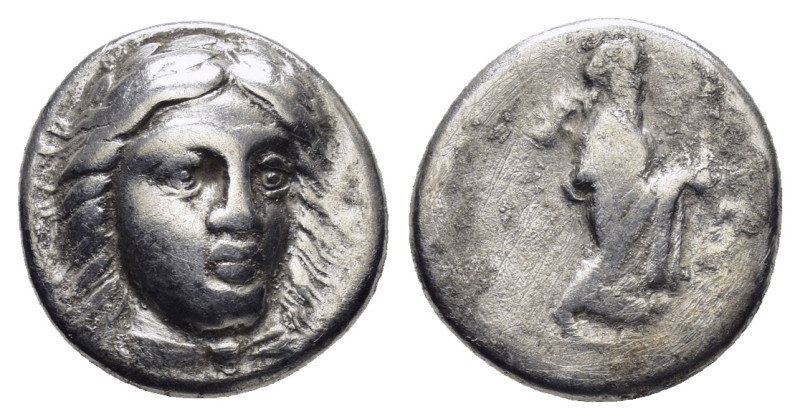 SATRAPS of CARIA. Maussollos (377/6-353/2). Drachm.

Condition : Good very fine....