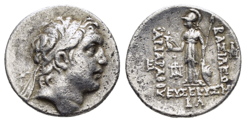 KINGS of CAPPADOCIA. Ariarathes IV.(Circa 220-163 BC).Eusebeia-Mazaca.Drachm.

C...