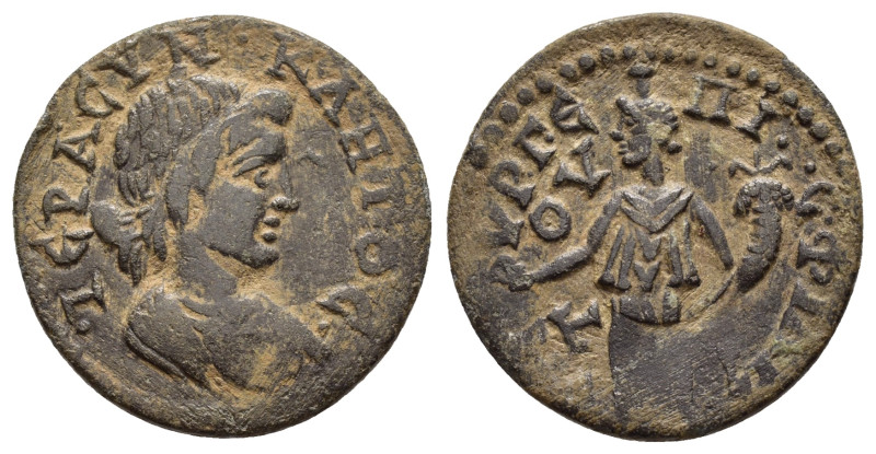 IONIA. Smyrna. Pseudo-autonomous.(Mid 3rd century).Ae.

Obv : IEPA CVNKΛHTOC.
Dr...