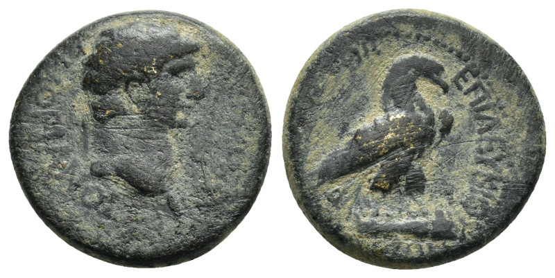 PHRYGIA. Amorium. Nero (54-68). Ae.

Condition : Good very fine.

Weight : 6.05 ...