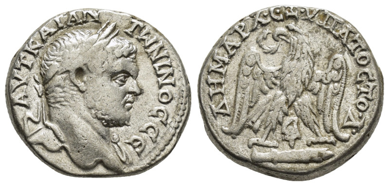 SYRIA. Seleucis and Pieria. Laodicea ad Mare. Caracalla (198-217). Tetradrachm.
...