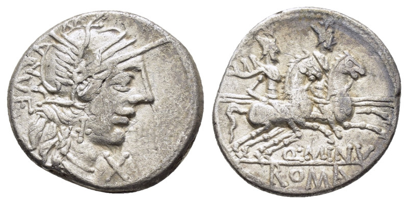 Q. MINUCIUS RUFUS.(122 BC). Rome.Rome.

Condition : Good very fine.

Weight : 3....