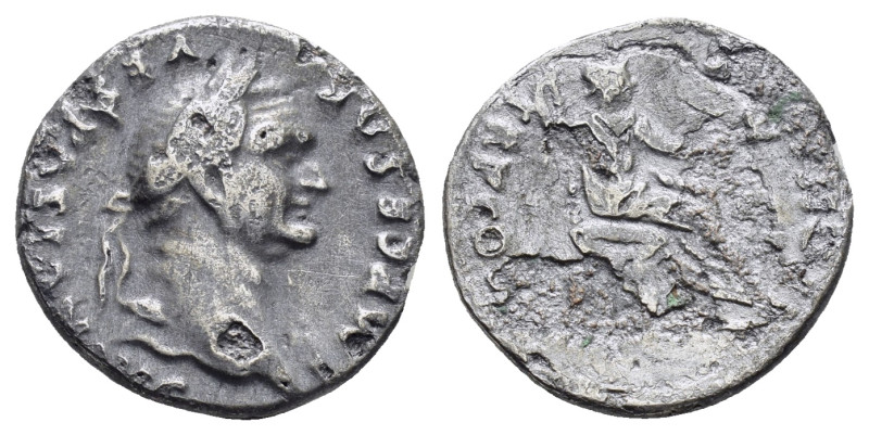 VESPASIAN.(69-79).Rome.Denarius.

Condition : Good very fine.

Weight : 2.89 gr
...