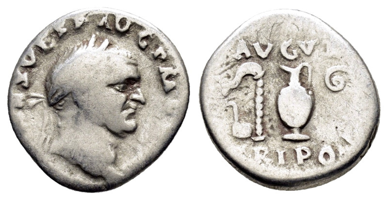 VESPASIAN.(69-79). Rome.Denarius.

Condition : Good very fine.

Weight : 3.15 gr...