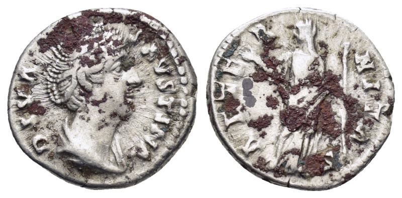 FAUSTINA II (Augusta, 147-175/6). Rome.Denarius.

Condition : Good very fine.

W...