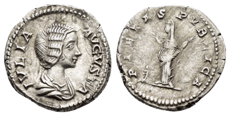 JULIA DOMNA (Augusta, 193-211).Rome.Denarius.

Condition : Good very fine.

Weig...