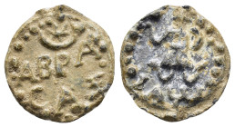 EGYPT. Uncertain. Gnostic Tessera.(circa 2nd-4th century).Pb.

Condition : Good very fine.

Weight : 3.17 gr
Diameter : 17 mm