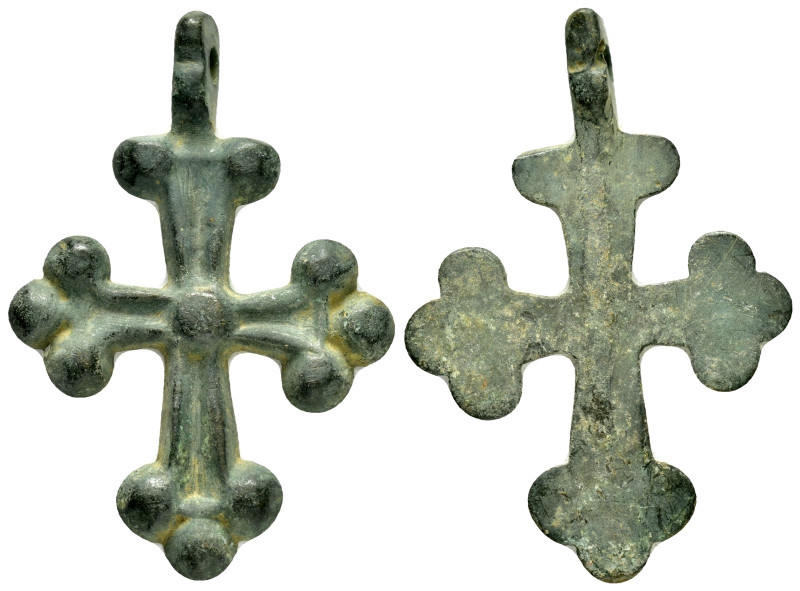 BYZANTINE EMPIRE.Bronze Cross.(8th-10th century).Ae.

Condition : Good very fine...