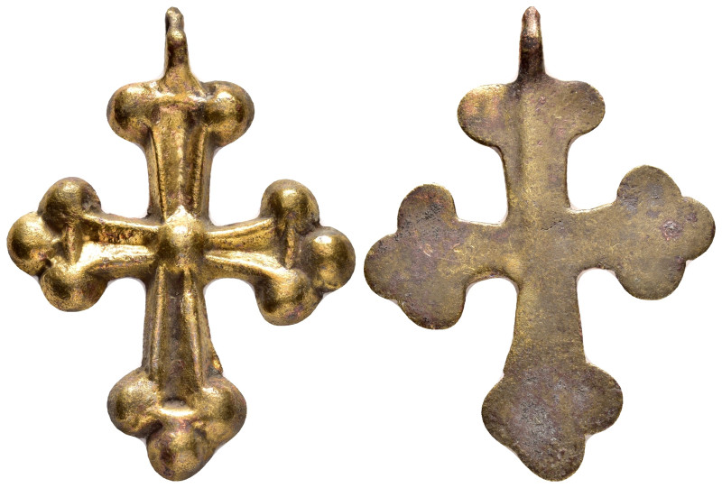 BYZANTINE EMPIRE.Golded Cross.(8th-10th century).Ae.

Condition : Good very fine...