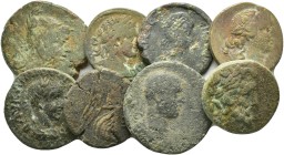 ANCIENT BRONZE COINS.SOLD AS SEEN.NO RETURN.