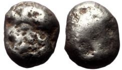 Asia Minor, Uncertain AR Ingot (Silver, 1.97g, 10mm) 6th-5th centuries BC. Uncut "proto-coinage"