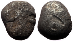 Asia minor, Uncertain mint, ingot, AR Stater (?) (Silver, 6.83g, 17mm) 6th century BC (?). 
Obv: Blank
Rev: Blank
Ref: