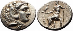 Kings of Macedon, Alexander III the Great (336-323 BC) AR Tetradrachm (Silver, 17.08g, 27mm) Late lifetime or early posthumous issue of Pella, ca. 325...