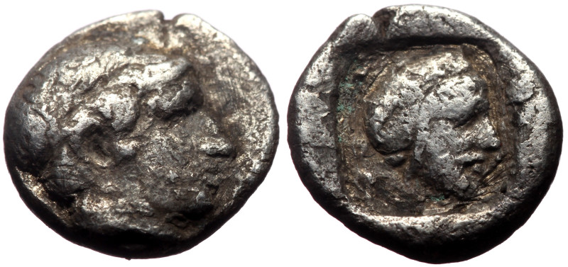 Dynasts of Lycia, Kherei (?) AR Triobol (Silver, 1.63g, 12mm) ca 440-410 BC. 
Ob...