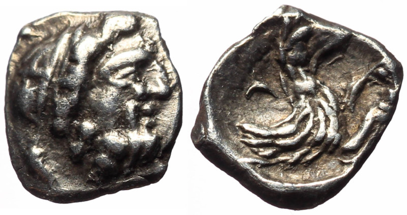 biddr - Numismad, Auction 14, lot 444. Lycaonia, Laranda (?) AR Obol ...