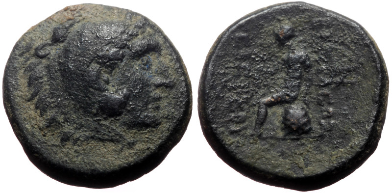 Seleukid Kings of Syria, Seleukos II Kallinikos (246-225 BC) AE (Bronze, 4.98g, ...