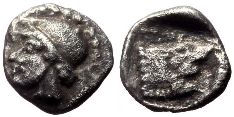 Unidentified Greek AR Hemiobol (Silver, 0.25g, 6mm)