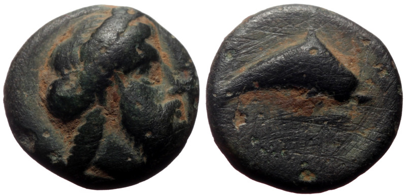 Unidentified Greek AE (Bronze, 1.18g, 10mm)