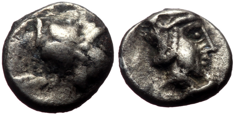 Unidentified Greek Hemiobol (Silver, 0.36g, 7mm)