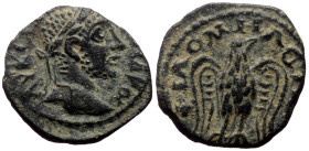 Phrygia, Philomelium AE (Bronze, 2.23g, 17mm) Severus Alexander (222-235) 
Obv: ΑΥ Κ (Μ) ϹΕ(Υ)Η ΑΛΕΞΑΝΔ(Ρ)(Ο)(Ϲ); laureate head of Severus Alexander, ...