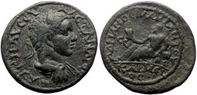 *Just 9 specimens recorded by RPC*
Phrygia, Hadrianopolis AE (Bronze, 9.48g, 27mm) Severus Alexander (222-235) Magistrate: Amiantos (archon)
Obv: ΑΥ...
