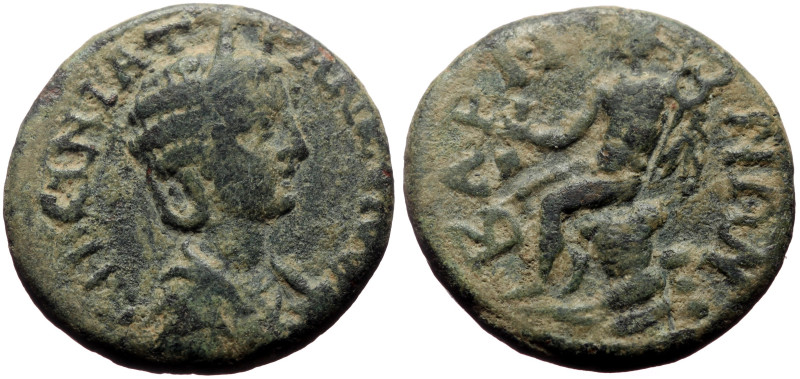 Pisidia, Baris AE (Bronze, 9.62g, 25mm) Gordian III (238-244) for Tranquillina (...