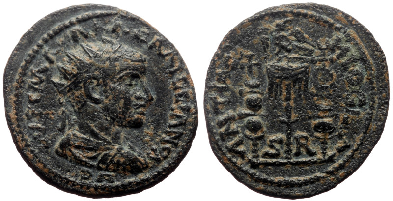 Pisidia, Antiochia AE (Bronze, 23mm, 5.44g) Aemilian (253) 
Obv: IMP C M ACM AEM...