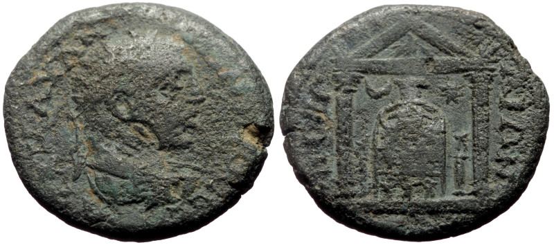 Pamphylia, Perge AE (Bronze, 9.63g, 25mm) Elagabal (218-222) 
Obv: ΑΥ Κ Μ ΑΥ ΑΝΤ...