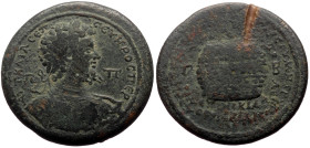 Cilicia, Tarsus AE (Bronze, 23.39g, 37mm) Septimius Severus (193-211). 
Obv: AVT KAI Λ CЄΠ CЄVHPOC ΠЄP / Π Π, Laureate, draped and cuirassed bust righ...