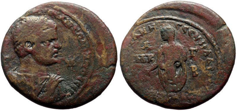 Cilicia, Tarsus AE (Bronze, 19.56g, 33mm) Caracalla (198-217) 214-217. 
Obv: ΑΥΤ...
