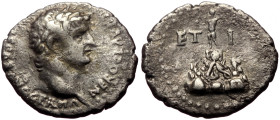 *Just 7 specimens recorded by acsearch, 12 specimens recorded by RPC*
Cappadocia, Caesarea AR Drachm (Silver, 3.60g, 19mm) Nero (54-68)
Obv: NERO CL...