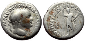 *Not too often seen on the market*
Cappadocia, Caesarea AR Drachm (Silver, 3.13g, 17mm) Vespasian, with Titus as Caesar (69-79)
Obv: AYTOKPA KAICAP ...