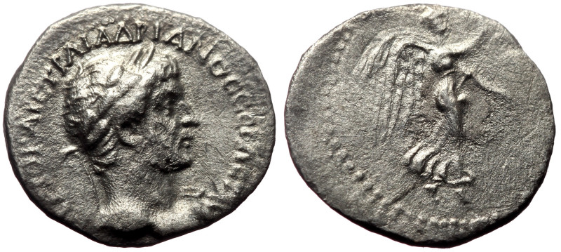 Cappadocia, Caesarea-Eusebia AR Hemidrachm (Silver, 1.27g, 15mm) Hadrian (117-13...