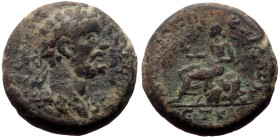 Cappadocia, Caesarea AE (Bronze, 7.65g, 18mm) Septimius Severus (193-211). 
Obv : AY K Λ CEΠ CEOYHPOC, Laureate, draped and cuirassed bust right.
Rev ...