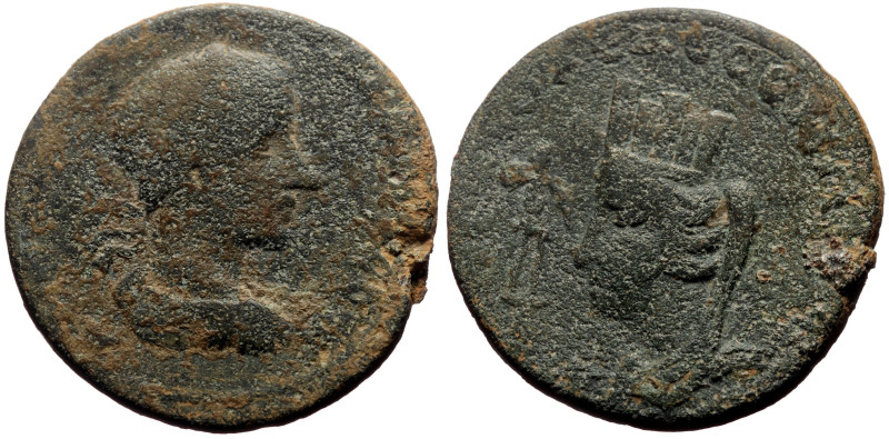 Mesopotamia, Edessa AE (Bronze, 15.75g, 28mm) Gordian III (238-244) Issue: Colon...