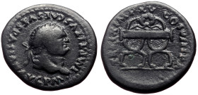 Titus (79-81) AR Denarius (Silver, 3.09g, 18mm) Rome, 80. 
Obv: IMP TITVS CAES VESPASIAN AVG P M, laureate head right 
Rev: TR P IX IMP XV COS VIII P ...