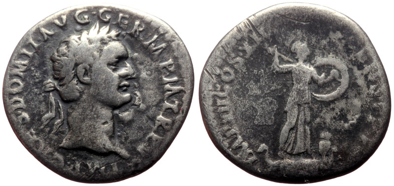 Domitian (81-96) AR Denarius (Silver, 2.96g, 20mm) Rome, 86. 
Obv: IMP CAES DOMI...