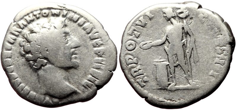 Marcus Aurelius (Caesar, 139-161) AR Denarius (Silver, 2.97g, 19mm) Rome, 151-15...