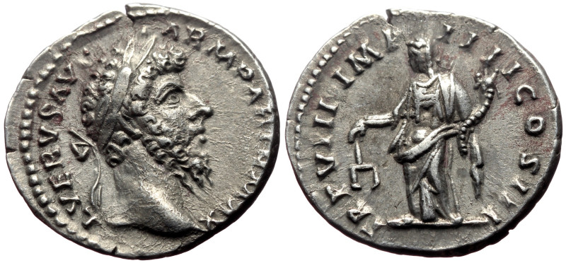 Lucius Verus (161-169) AR Denarius (Silver, 3.03g, 19mm) Rome.
Obv: L VERVS AVG ...