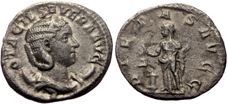 Otacilia Severa (244-249) AR Antoninianus (Silver, 2.53g, 22mm) Rome.
Obv: OTACI...