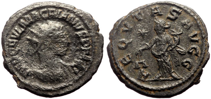 Macrianus (Usurper, 260-261) AR/Bl Antoninianus (Silver, 4.00g, 20mm) Antiochia,...